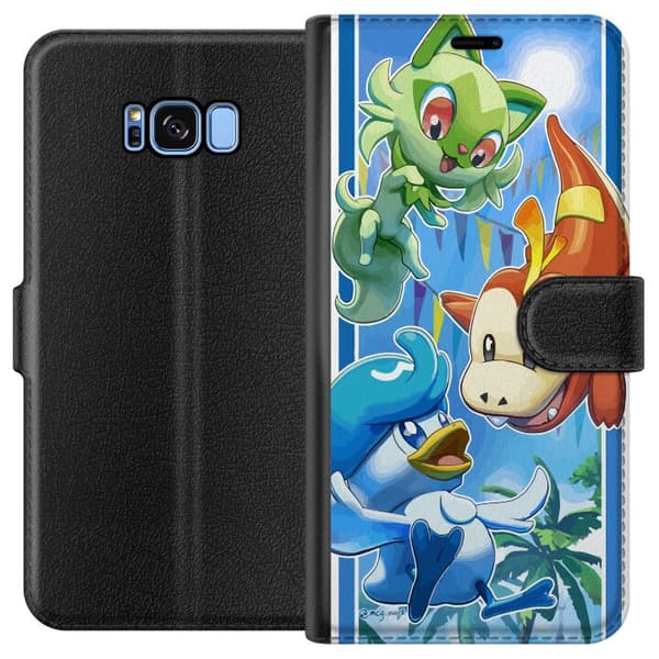 Kompatibelt Plånboksfodral till Samsung Galaxy S8 Pokemon Team