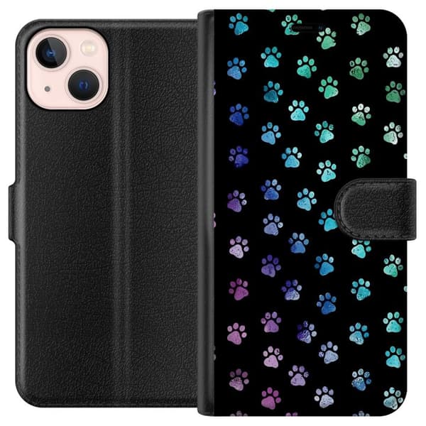 Kompatibelt Plånboksfodral till Apple iPhone 13 mini Tassar
