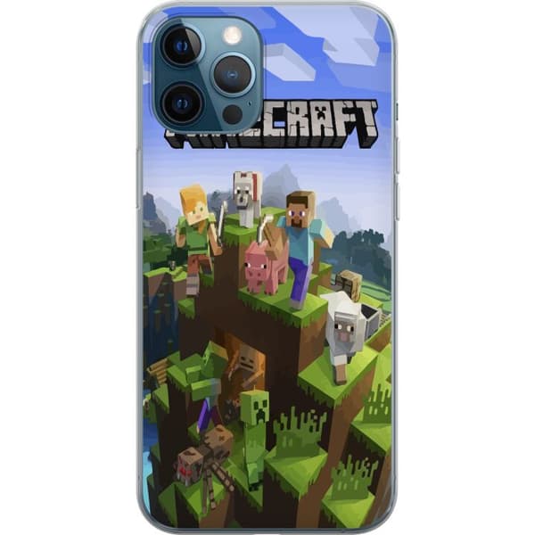 Kompatibelt Mobilskal till Apple iPhone 12 Pro Minecraft