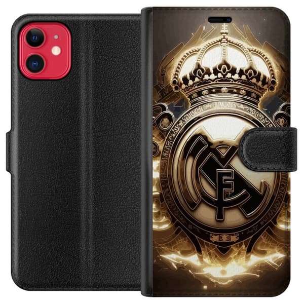 Kompatibelt Plånboksfodral till Apple iPhone 11 Real Madrid