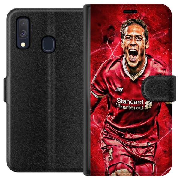 Kompatibelt Plånboksfodral till Samsung Galaxy A40 Virgil van Dijk