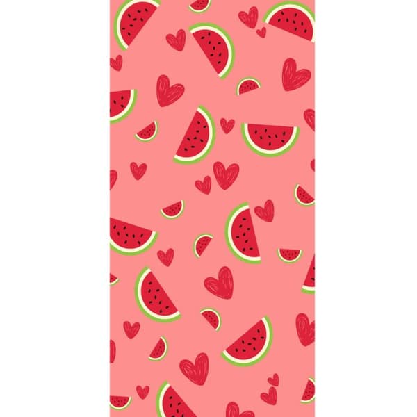 Yhteensopiva Lompakkokotelo Apple iPhone 13 Pro Vattenmelon och hjärtan