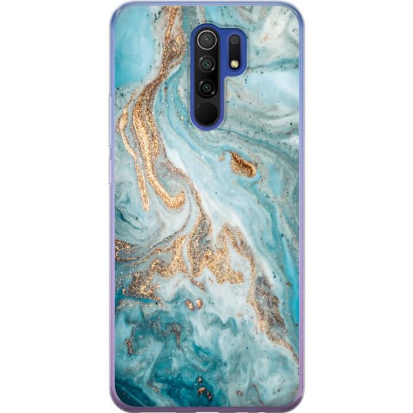 Kompatibelt Mobilskal till Xiaomi Redmi 9 Magic Marble