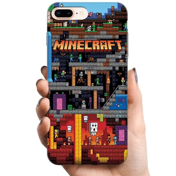 Yhteensopiva Puhelinkuori Apple iPhone 8 Plus Minecraft