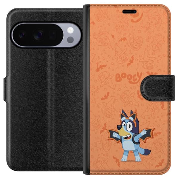 Kompatibel Tegnebogsetui til Google Pixel 10 Pro XL Søde tegnede Halloweenmotiver for børn