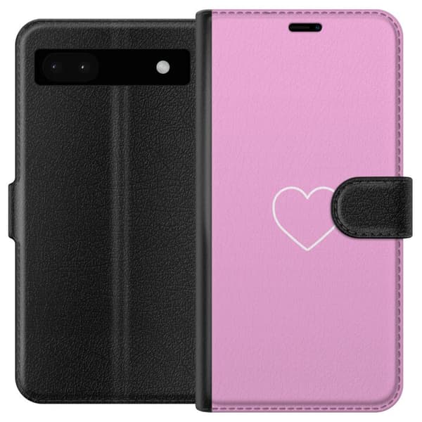 Yhteensopiva Lompakkokotelo Google Pixel 6a Sydän