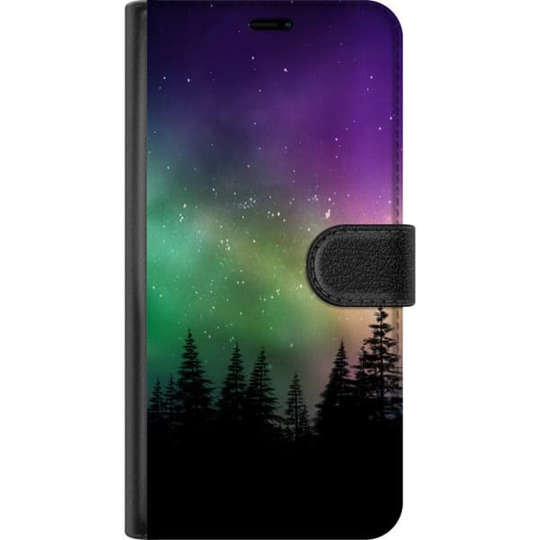 Kompatibelt Plånboksfodral till Apple iPhone 16 Northern Lights