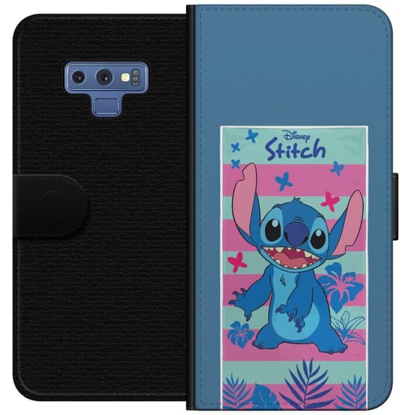 Kompatibelt Lommeboketui til Samsung Galaxy Note9 Disney Stitch