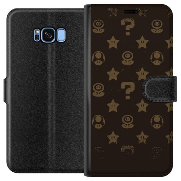 Kompatibelt Plånboksfodral till Samsung Galaxy S8 Super Mario Bros