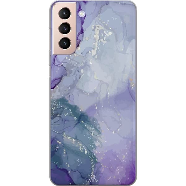 Kompatibelt Mobildeksel til Samsung Galaxy S21 Marmor