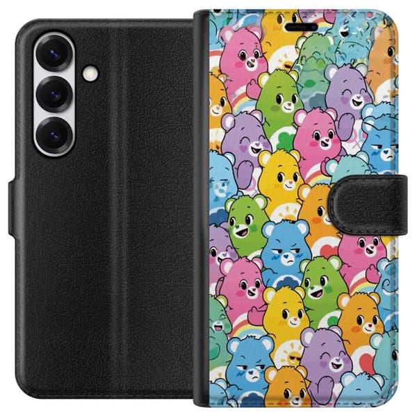 Kompatibelt Plånboksfodral till Samsung Galaxy S25 Care Bears