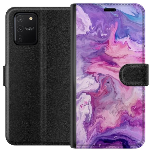 Kompatibelt Lommeboketui til Samsung Galaxy S10 Lite Marmor