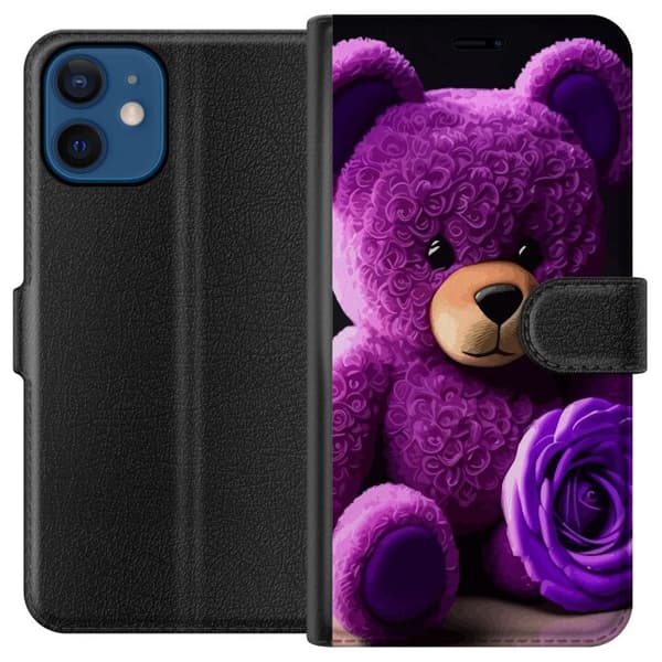 Kompatibelt Lommeboketui til Apple iPhone 12 Teddybjørn
