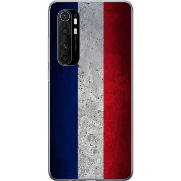Kompatibelt Mobildeksel til Xiaomi Mi Note 10 Lite Rent fransk flaggdesign