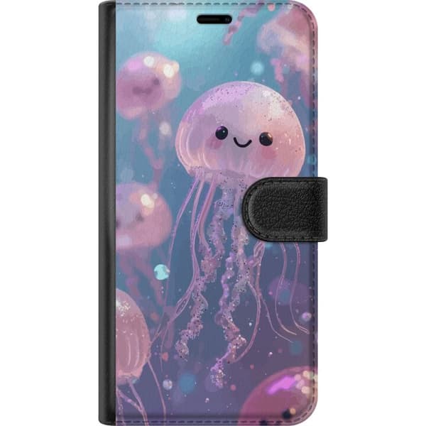 Kompatibel Tegnebogsetui til Apple iPhone 13 mini Magisk Glitrende Vandmand i Pastel