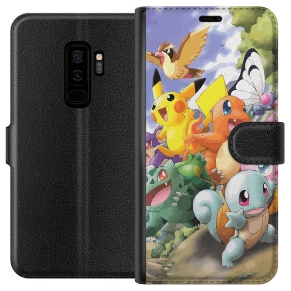 Kompatibel Tegnebogsetui til Samsung Galaxy S9+ Pokemon