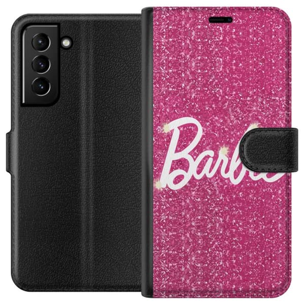Kompatibelt Plånboksfodral till Samsung Galaxy S21+ 5G Barbie