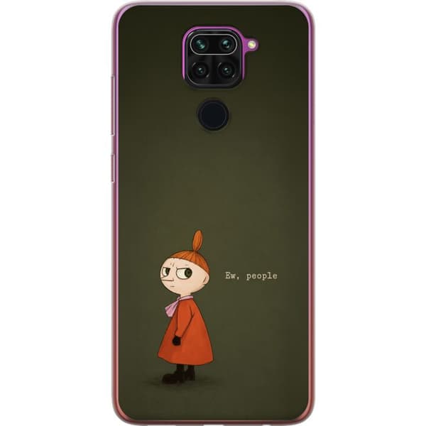 Kompatibelt Mobildeksel til Xiaomi Redmi Note 9 Tecknad flicka med citat