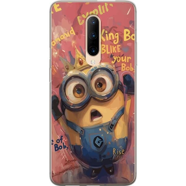Kompatibelt Mobildeksel til OnePlus 7 Pro Minion Med Krona