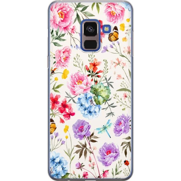 Kompatibelt Mobildeksel til Samsung Galaxy A8 (2018) Blomsterselskapet