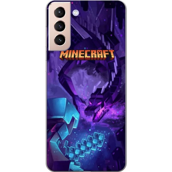 Kompatibelt Mobildeksel til Samsung Galaxy S21 Minecraft