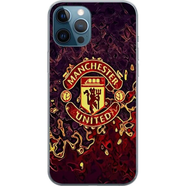 Kompatibelt Mobildeksel til Apple iPhone 12 Pro Manchester United