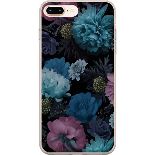 Kompatibelt Mobilskal till Apple iPhone 8 Plus Blommor