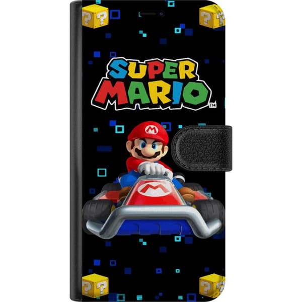 Kompatibelt Plånboksfodral till Samsung Galaxy A20e Super Mario Wonder