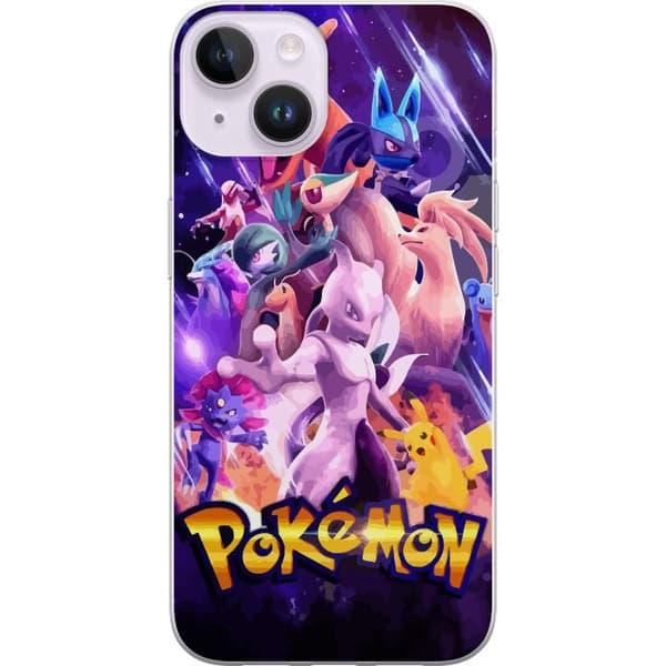 Kompatibelt Mobilskal till Apple iPhone 14 Pokemon