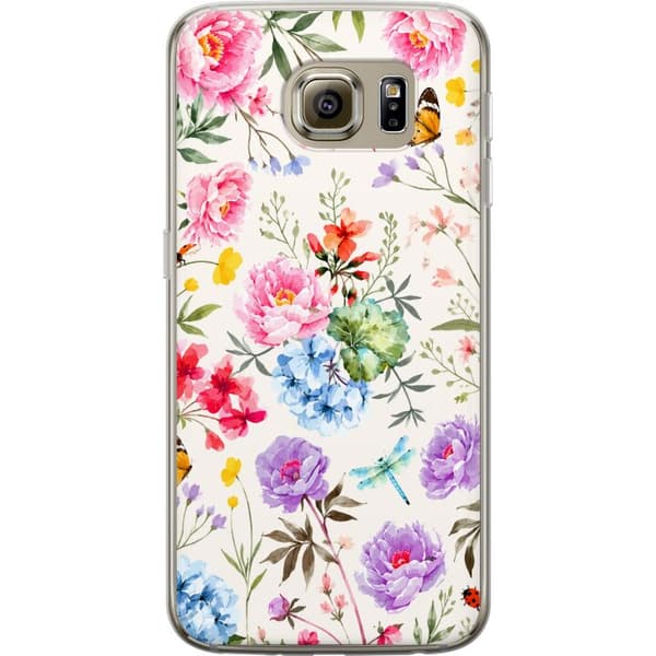 Kompatibelt Mobildeksel til Samsung Galaxy S6 Blomsterselskapet