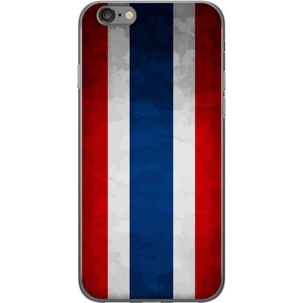 Kompatibelt Mobildeksel til Apple iPhone 6s Thai flagg i stilren retrodesign