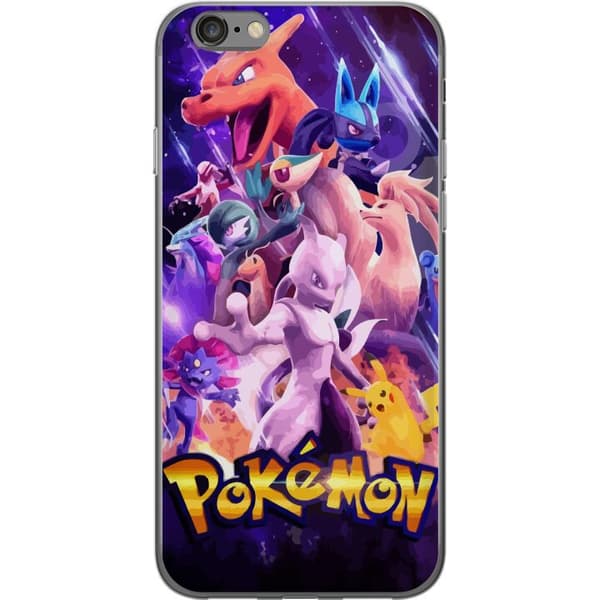 Kompatibelt Mobildeksel til Apple iPhone 6 Pokemon