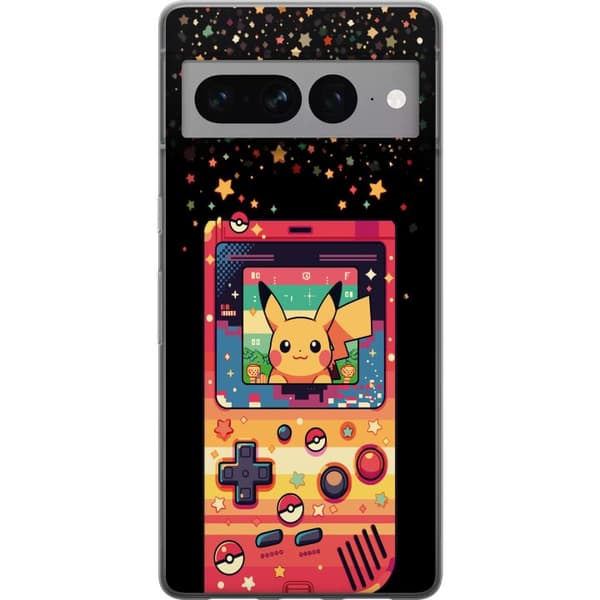 Kompatibelt Mobildeksel til Google Pixel 7 Pro Retro spillkonsoll med klassisk spillfølelse