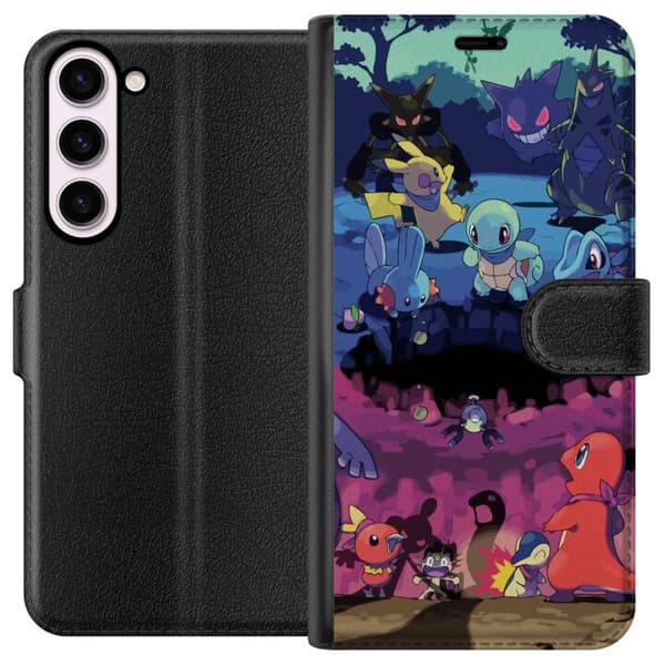 Kompatibel Tegnebogsetui til Samsung Galaxy S23+ Pokémon