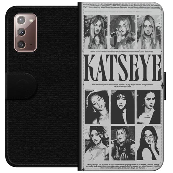 Yhteensopiva Lompakkokotelo Samsung Galaxy Note20 KATSEYE