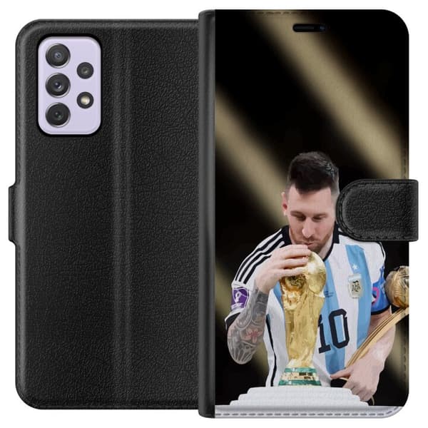 Kompatibelt Lommeboketui til Samsung Galaxy A52s 5G Messi