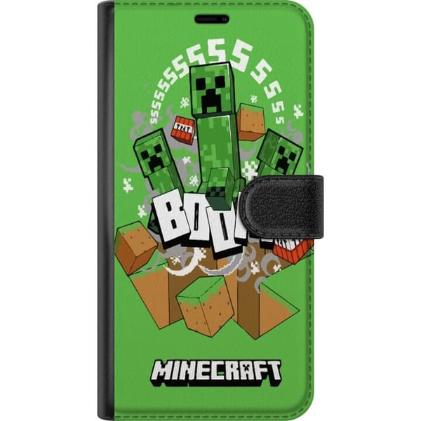 Kompatibelt Plånboksfodral till Apple iPhone 13 mini Minecraft