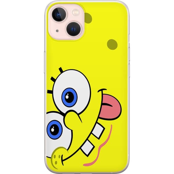 Kompatibelt Mobildeksel til Apple iPhone 13 SpongeBob Fyrkant
