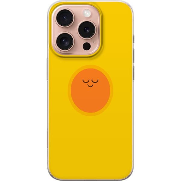 Kompatibelt Mobildeksel til Apple iPhone 16 Pro Sovande solfigur