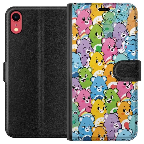 Kompatibel Tegnebogsetui til Apple iPhone XR Care Bears