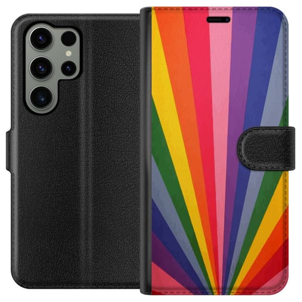 Kompatibel Tegnebogsetui til Samsung Galaxy S23 Ultra Farve