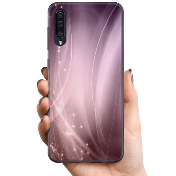 Kompatibelt Mobilskal till Samsung Galaxy A50 Rosa