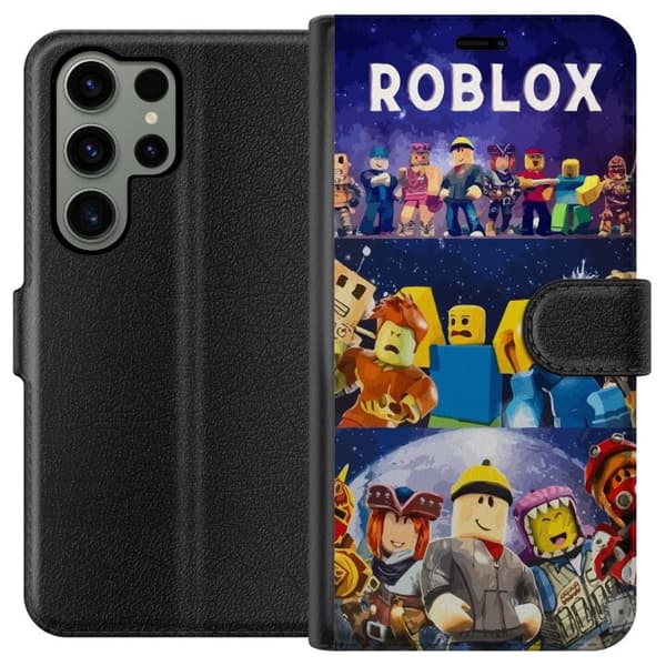 Kompatibel Tegnebogsetui til Samsung Galaxy S23 Ultra Roblox