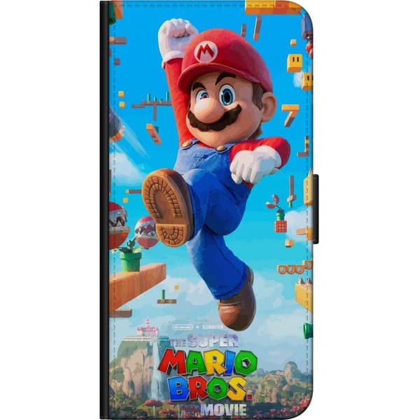 Kompatibel Tegnebogsetui til Samsung Galaxy Note9 Dynamisk spilmotiv med Mario og ikoniske platforme