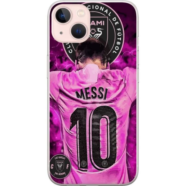Kompatibelt Mobildeksel til Apple iPhone 13 Lionel Messi (Inter Miami CF)