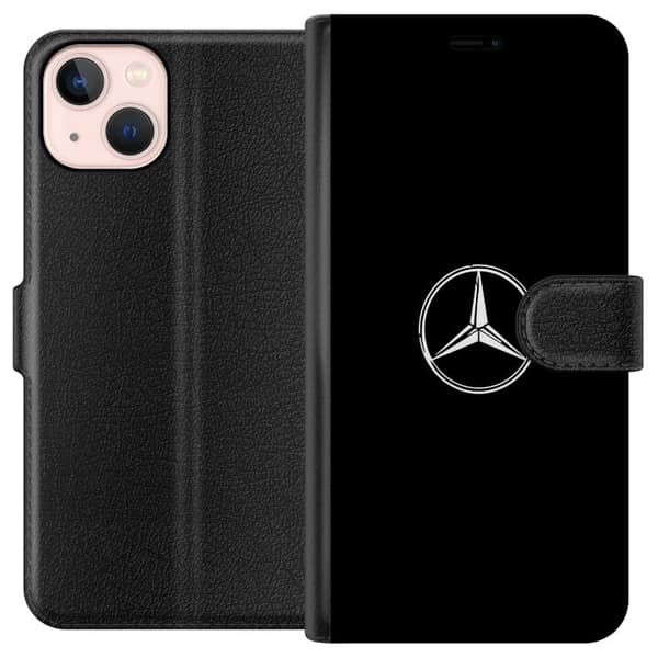 Kompatibel Tegnebogsetui til Apple iPhone 13 Mercedes-Benz