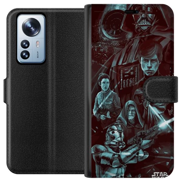 Kompatibelt Plånboksfodral till Xiaomi 12 Pro Star Wars