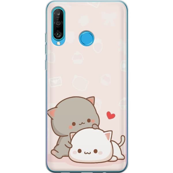 Kompatibelt Mobilskal till Huawei P30 lite Kawaii