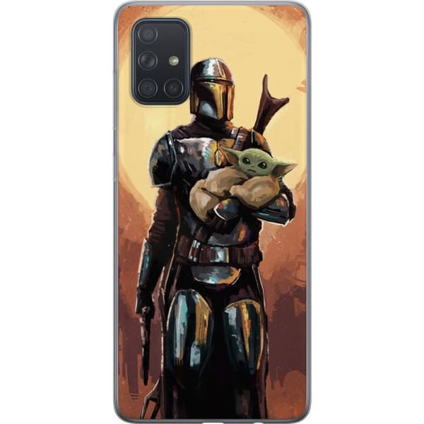 Kompatibelt Mobildeksel til Samsung Galaxy A71 Baby Yoda