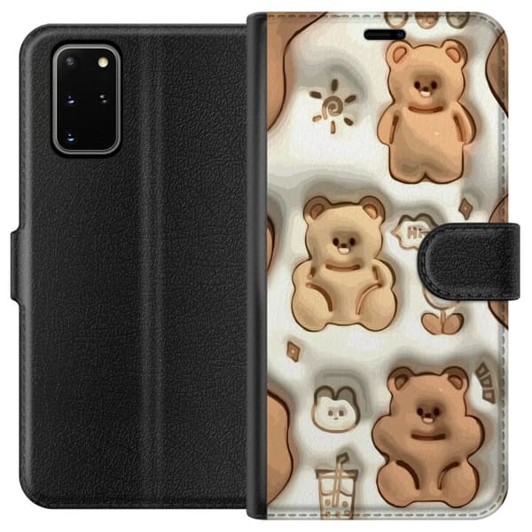 Kompatibelt Lommeboketui til Samsung Galaxy S20+ Boblende Bjørner
